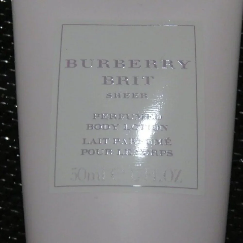 Burberry Leather Pouch Sheer & Brit Limited Set Summer Edition 3.3oz MUSK PEONY